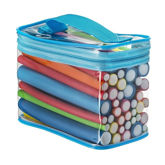 42 Pack Salon Heatless Flexible Hair Rollers Curlers, 7 Sizes Soft Foam Flexi Twist Curling Rods for Short Long Hair, Multi-Color