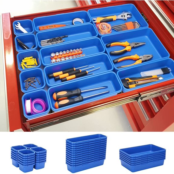 42 Pack Tool Box Organizer Tool Tray Dividers
