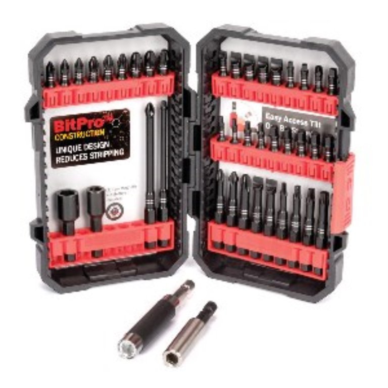 Screwdriver Bit Set, 42-Piece