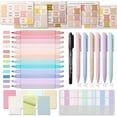 thumbnail image 1 of 42 Pcs Bible Study Supplies, Bible Journaling Kit for Women, 12 Bible Highlighters and 6 Pens, 90 Bible Tabs, 7 Transparent Sticky Notes and Other Bible Study Tools, 1 of 7