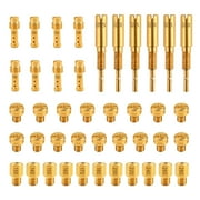 42 Pcs Carburetor Jet Kit Replacement for Mikuni Main & Pilot Slow Jet N100.604 VM28/486 VM4/042 VM22/210