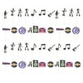 thumbnail image 1 of 42pcs Disco Cupcake Topper Cake Topper Dessert Decor for 70s Disco Party Decorations, 1 of 6