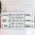 thumbnail image 1 of 42 Pieces Teacher Toolbox Labels Tool Box Storage Label Classroom Supply Decor for Back to School Teachers Classroom Organization (Greenery), 1 of 14