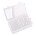thumbnail image 1 of 42 Racks Sewing Thread Holders with Lid, Clear Embroidery Thread Bobbins Organizer Storage Case for Spools of Thread Sewing, 1 of 8