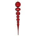 thumbnail image 1 of 42" Red Candy/Matte Durian Finial Ornament, 1 of 1