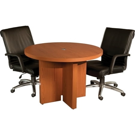 42" Round Conference Table-Finish:Cherry Laminate