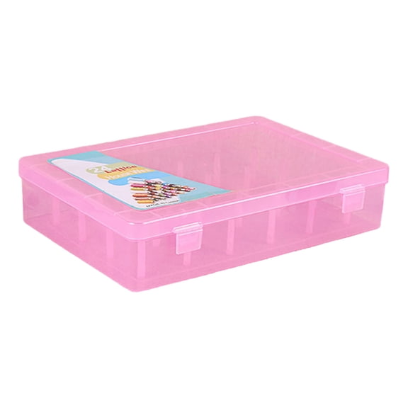 42 Spools Storage Case Sewing Thread Organizers Thread Bobbin Box for Small Large Thread Spools Sewing Storage Accessory