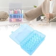thumbnail image 1 of 42 Spools Thread Holder Organizer Clear Sewing Storage Box Embroidery Thread Organizer for 42 Spools Home Embroidery Quilting and Sewing Threads, 1 of 9