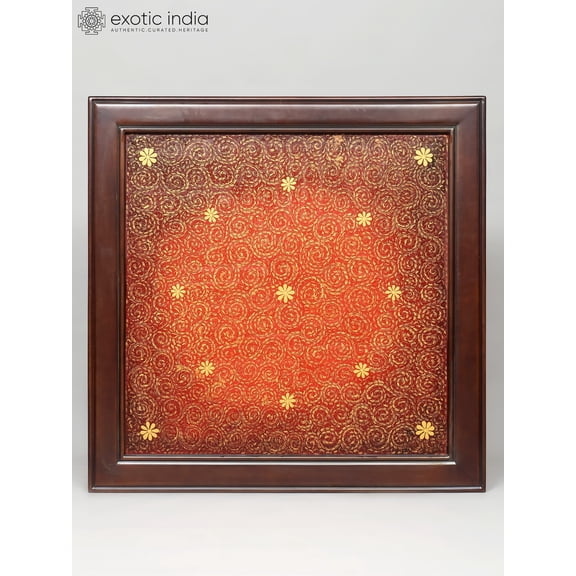 42" Square Shaped Designer Wood Panel | Wall Hanging