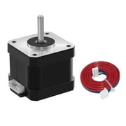42 Stepper Motor 1.5A 42 x 42 x 38 mm 4 Wires for 3D Printer/CNC Milling Machine