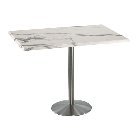 42" Tall OD214 Indoor/Outdoor All-Season Table with 30" x 48" Greystone Top