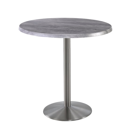 42" Tall OD214 Indoor/Outdoor All-Season Table with 30" x 48" White Ash Top