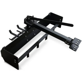 42" Tow Behind Box Scraper Lawn Tractor Attachments with Tractor Box Blade Hitch Tow Fit for UTV ATV