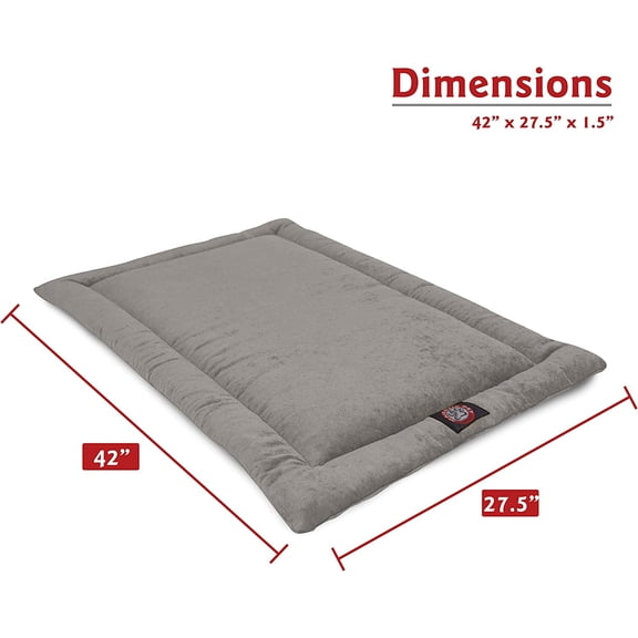 42" Villa Vintage Crate Dog Bed Mat By Products