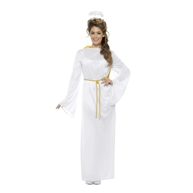 Angel Gabriel Costume Unisex Adult White Angel Gabriel Costume Unisex Adult White