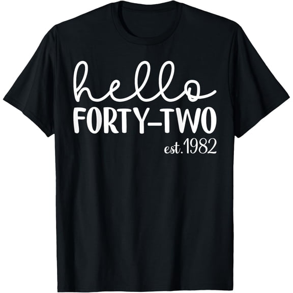 42 Year Old Women 42nd Birthday T-Shirt