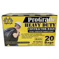 thumbnail image 1 of 42 gal IPS 13-11108 Black ProGrade Heavy Duty Contractor Bags, 20-Count, 1 of 1