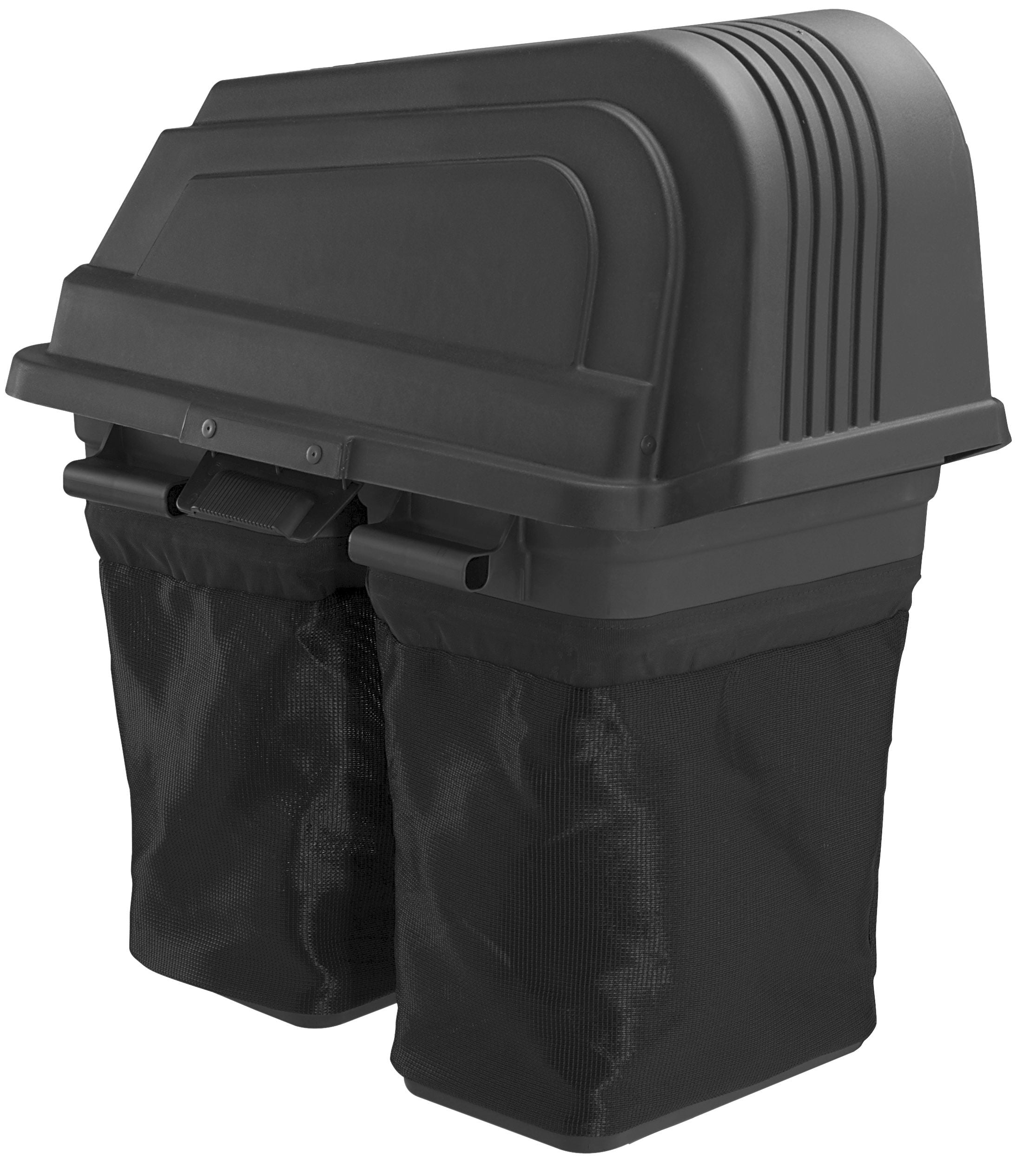 42 in. 2-Bin Soft-Sided Lawn Mower Bagger