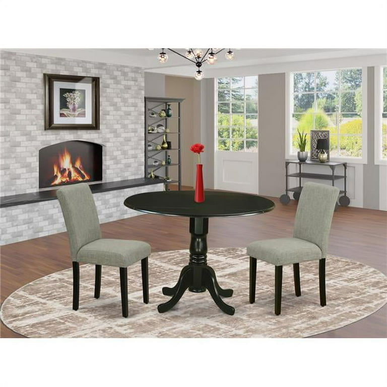 Dublin round table with 2 drop leaves discount