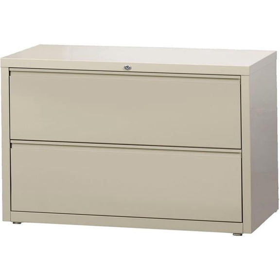 42 in. HL10000 Series Lateral File with 2-Drawer - Putty