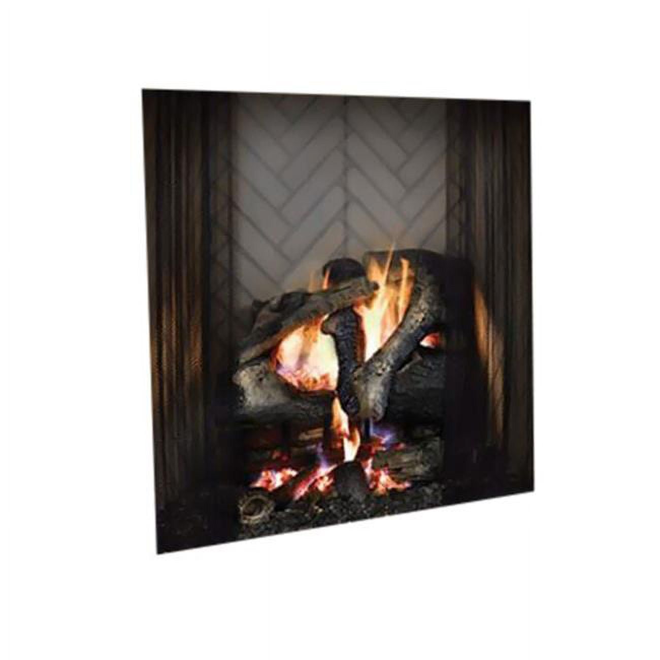 42 in. Radiant Wood Burning Fireplace Kit