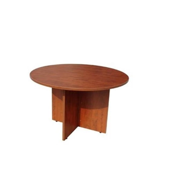 42 in. Round Table, Mahogany