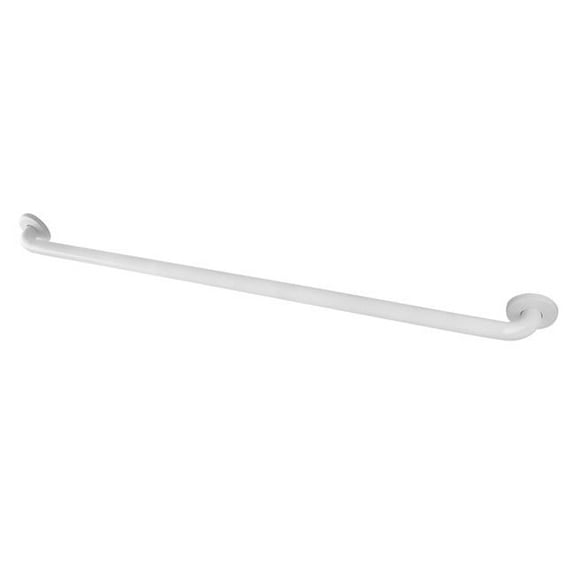 42 in. Stainless Steel Grab Bar, White
