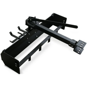 42 in Tow Behind Box Scraper Lawn Tractor Attachments with Tractor Box Blade Hitch Tow Fit for ATV UTV
