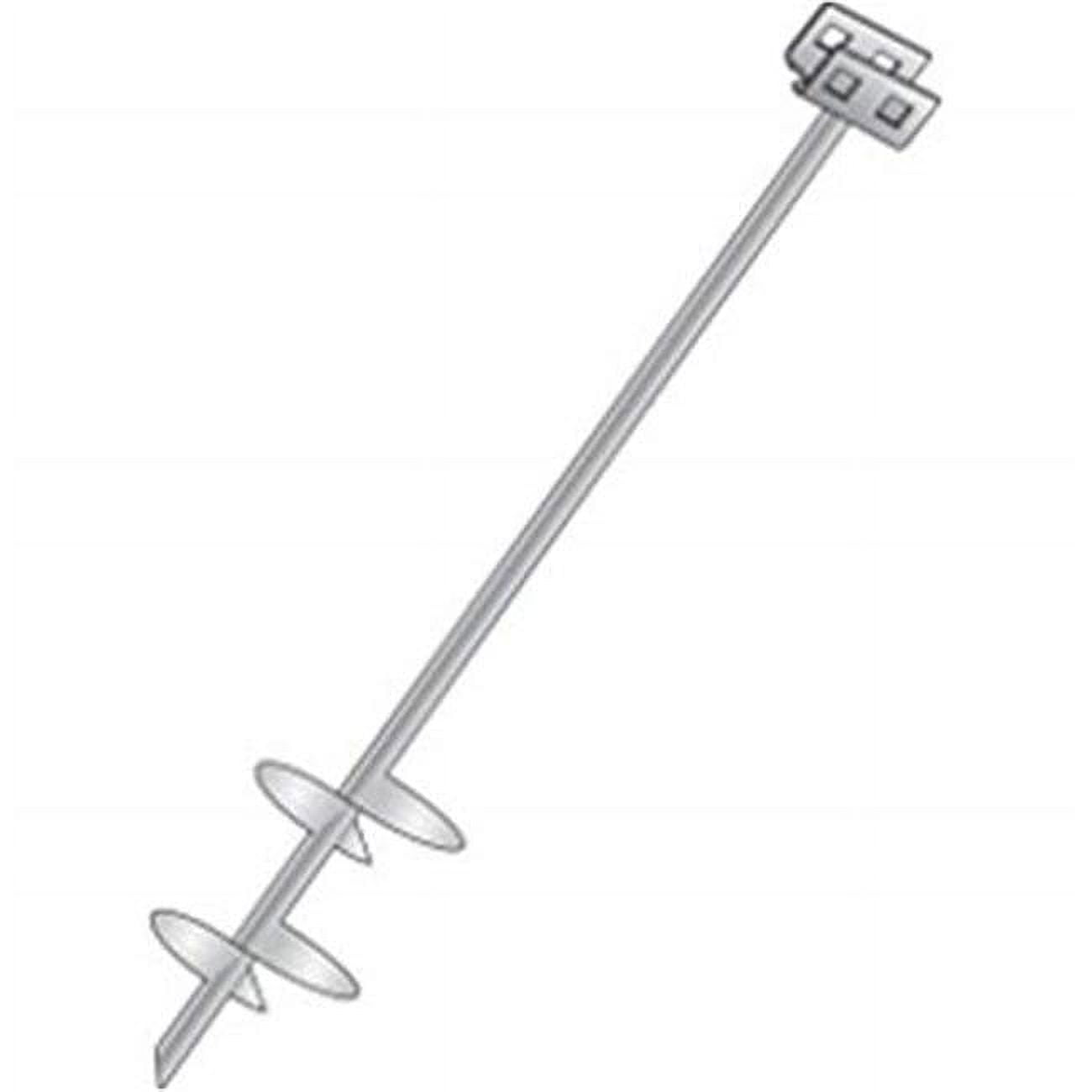 42 x 0.75 in. Earth Anchor, Painted Pack of 8