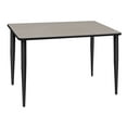 thumbnail image 1 of 42" x 24" Kahlo Tapered Leg Table- Maple/ Black, 1 of 2