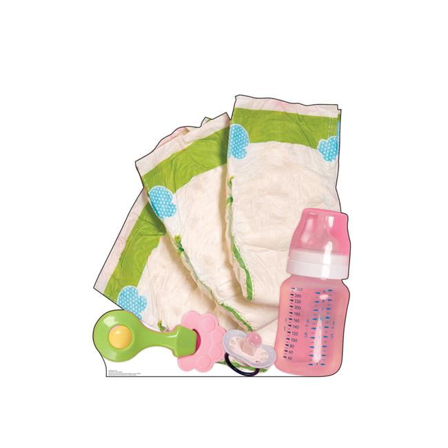 42'' Multicolor Baby Shower Cardboard Standup Decor
