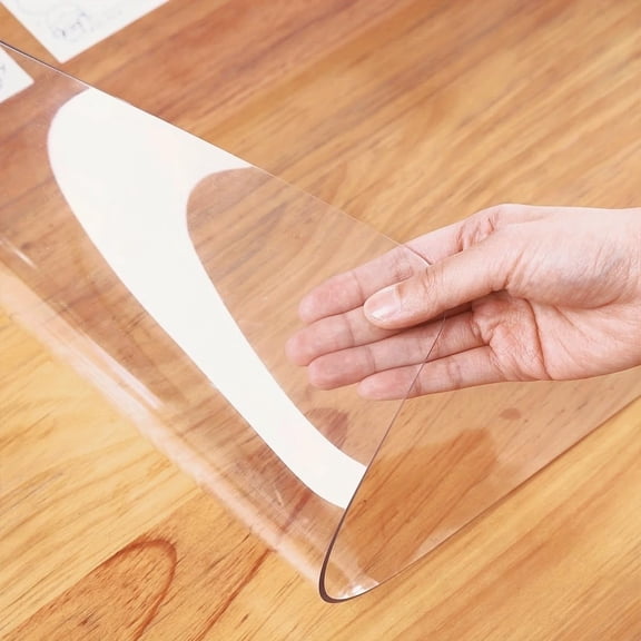 42" x 42" Clear PVC Table Cover Protector 1.5 mm Thick Square Mat