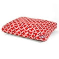 thumbnail image 1 of 42 x 50 in. Links Rectangle Pet Bed - Red, 1 of 1