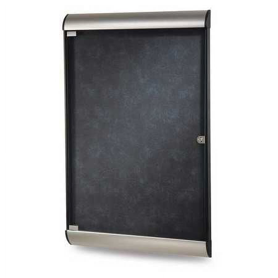 42⅛"x27¾" 1Door Silhouette wallmounted enclosed tempered glass