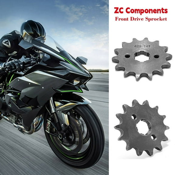 420 14 Tooth Front Drive Sprocket for Honda ATC70 AT 70 1976-1981 CRF110F CRF 110 F 2013-2025