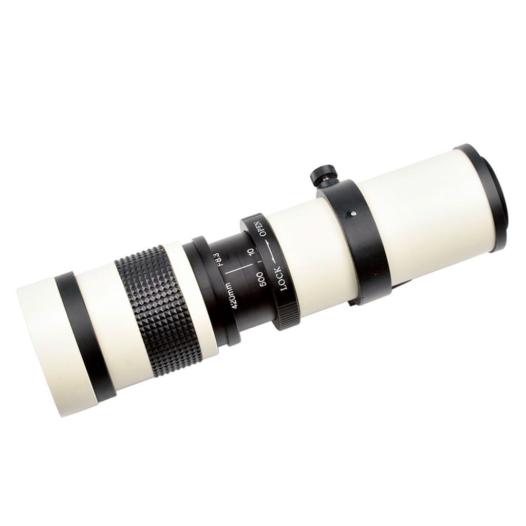 ASHATA Téléobjectif Manuel 420 Mm à 800 Mm F/8.3-F16 pour D850, D810, D800, D780, D750, D700, D610, D500, D300, D3100, D3200.D3300, D3400, D5100, D5200, D5300, D5500, D5600, D7, D50 ASHATA Téléobjectif Manuel 420 Mm à 800 Mm F/8.3-F16 pour D850, D810, D800, D780, D750, D700, D610, D500, D300, D3100, D3200.D3300, D3400, D5100, D5200, D5300, D5500, D5600, D7, D50