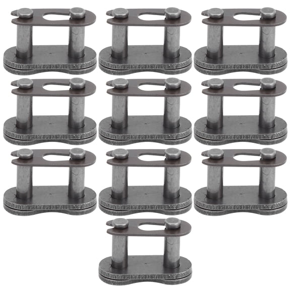 420 Chain Link Chain Master Link, Chain Connector Link Steel for Bike Gas Engine Parts
