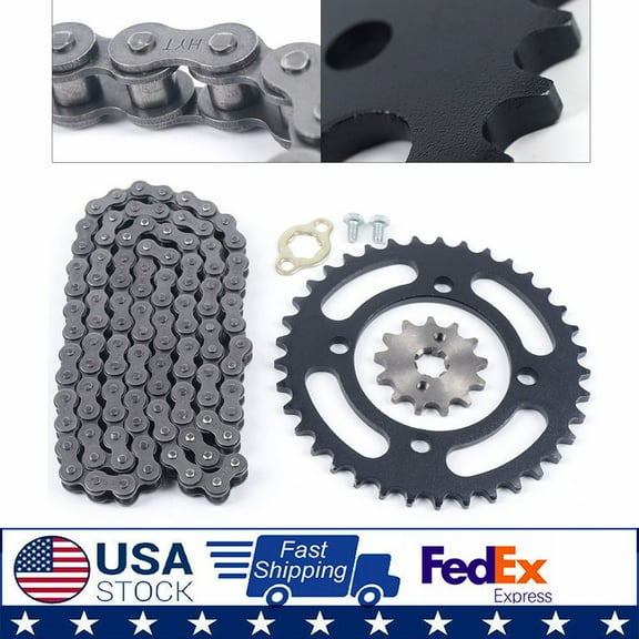 420 Chain Rear And Front Sprocket For Taotao 110cc 125cc ATV Coolster Dirt Bike