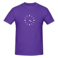 thumbnail image 1 of 420 Clock Men'S Basic Short Sleeve T-Shirt Purple 5x-Large, 1 of 5