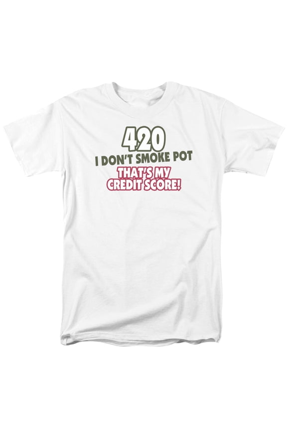 420 Credit Score T-Shirt Size XXL