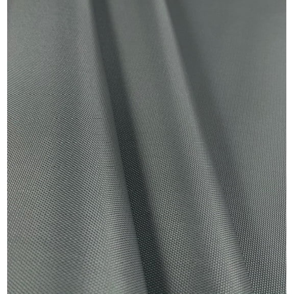 Burlap Fabric 420 Denier Nylon Fabric, Grey, Water Repellent, Urethane Coated
