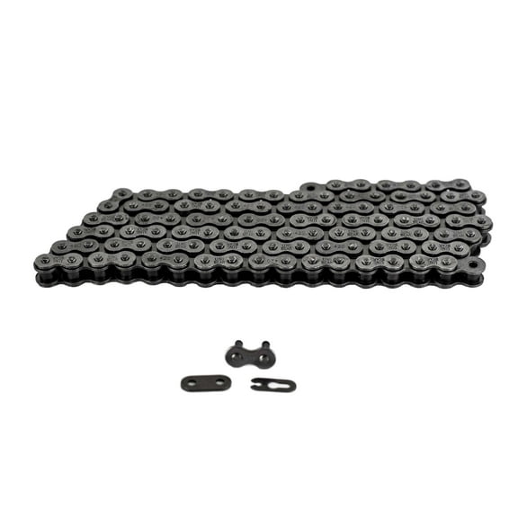 420 Motorcycle Roller Chain 102 Link with 1 Connecting Link for Go Kart Mini Bike ATV Dirt Bike