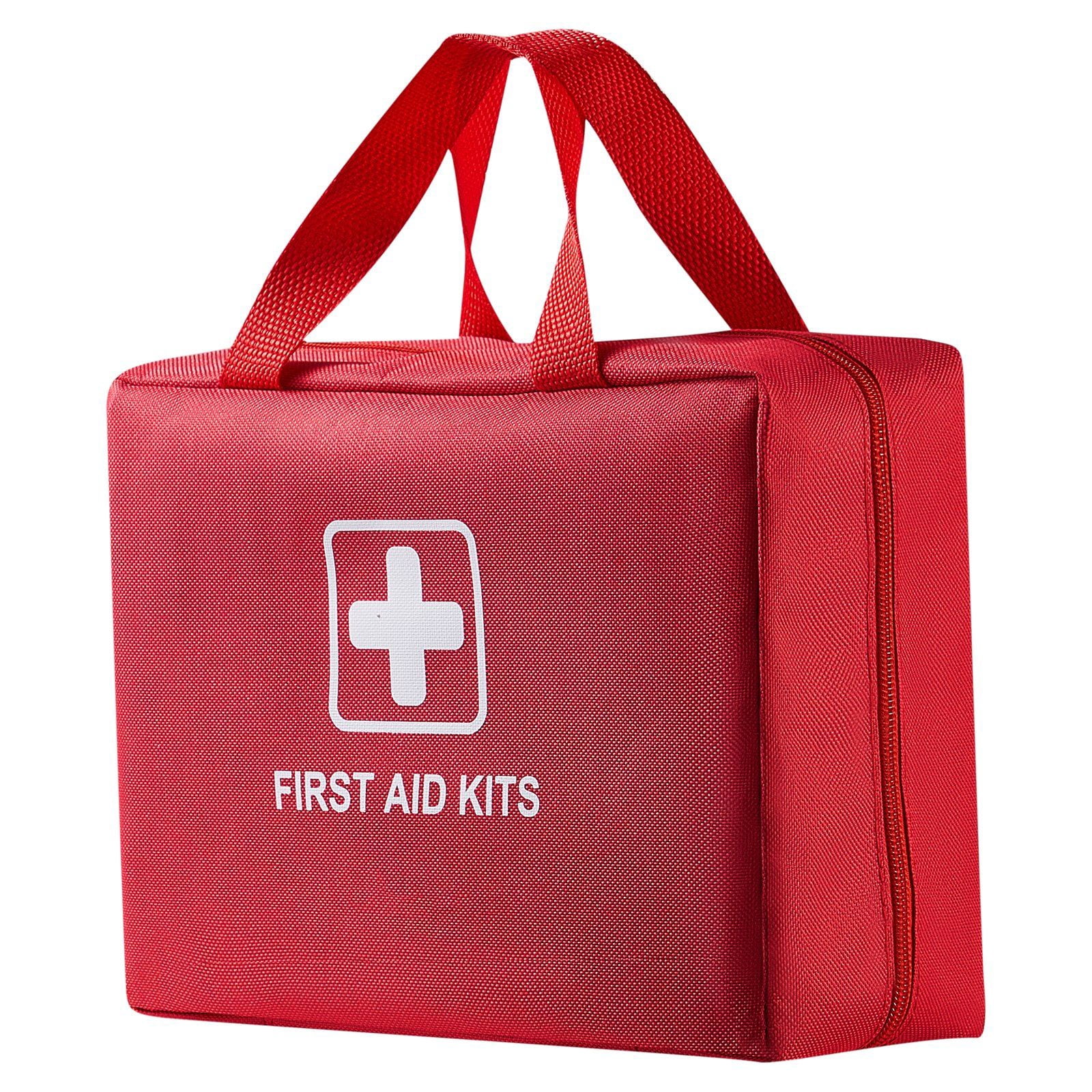 420 Piece 600D Nylon Large Survival First Aid Kit Emergency Medical Supplies for Home Car Office Travel Camping Hiking Sports Vehicle Outdoor