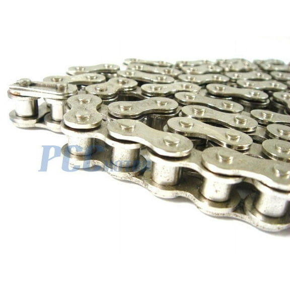 420 SILVER CHAIN 102 LINK COOLSTER TAOTAO SDG 107 109 PIT BIKE ATV CH03
