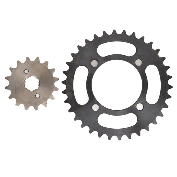 420 Steel Drive Chain Sprocket Kit 16T Front 34T Rear with 60-Link Chain for ATVs Go Karts 16T 34T steel 60 Links Chain Off Road All Terrain Vehicles Modification