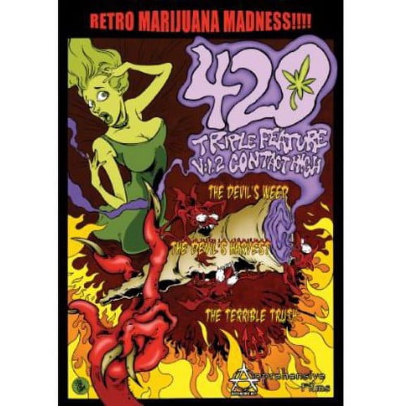 420 Triple Feature: Volume 2: Contact High (DVD), Apprehensive Films, Music & Performance