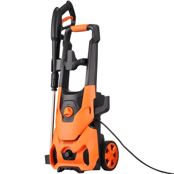 4200 PSI Electric Power Washer with Detergent Sprayer,2.8 GPM Heavy-Duty Cleaner for Concrete,Vehicles,Decks,and House Washing,Includes 4 Nozzle Tips