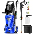 thumbnail image 1 of Huanherad 5000PSI Electric Pressure Washer 3.0GPM Power Washer with 33ft Hose Reel, 4 Tips, Foam Cannon, Best Pressure Washer for Cars, Home use, Blue, 1 of 8