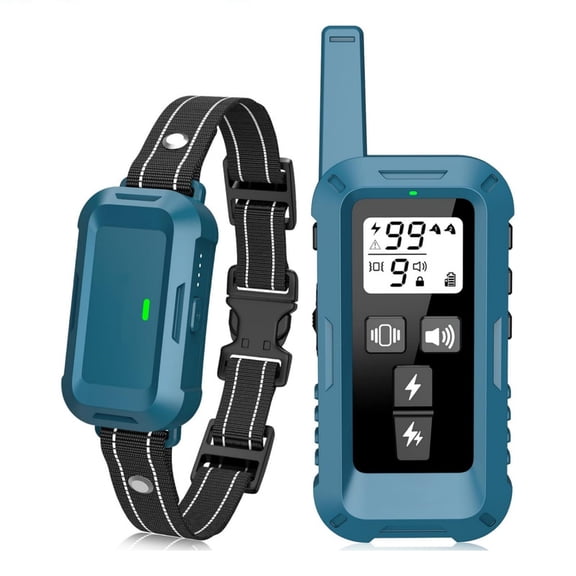 4200FT Dog Shock Training Collars with Remote, IPX7 Waterproof E-Collar with 4 Training Modes, Security Lock, Rechargeable e-Collars