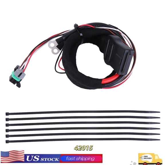 42015 Fleet Flex Plow Side Power + Ground 4 Pin Cable Compatible for Western Fisher